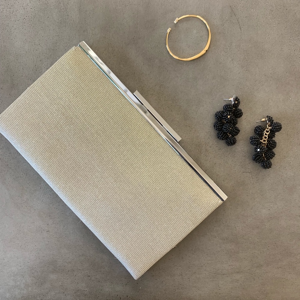 Glint topper glitter clutch (from Nordstrom)